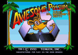 Awesome Possum (Japan) (En)